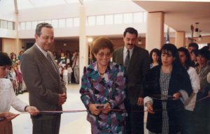 San Pedro, 1993, inauguración.